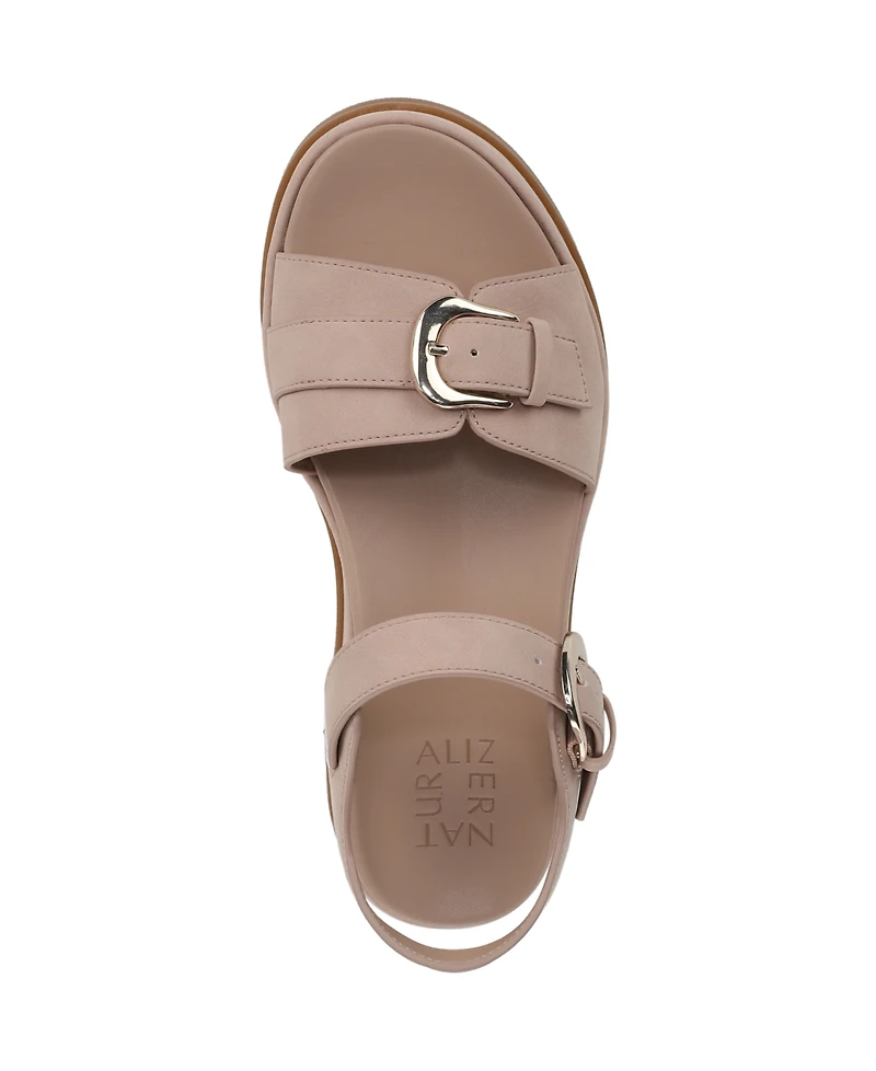 Naturalizer Women's Zen Round Toe Flatform Sandals