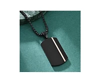 Anna Zuckerman El Camino Dog Tag Necklace