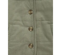 Little Me Baby Girls Corduroy Jacket, T-Shirt & Denim Pants, 3 Piece Set