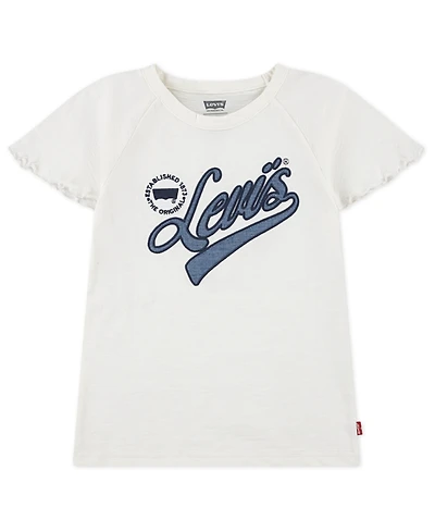 Levi's Big Girls Flounce Raglan T-Shirt