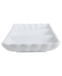 Bia Cordon Bleu Petal Divided Serving Dishes, Set of 2