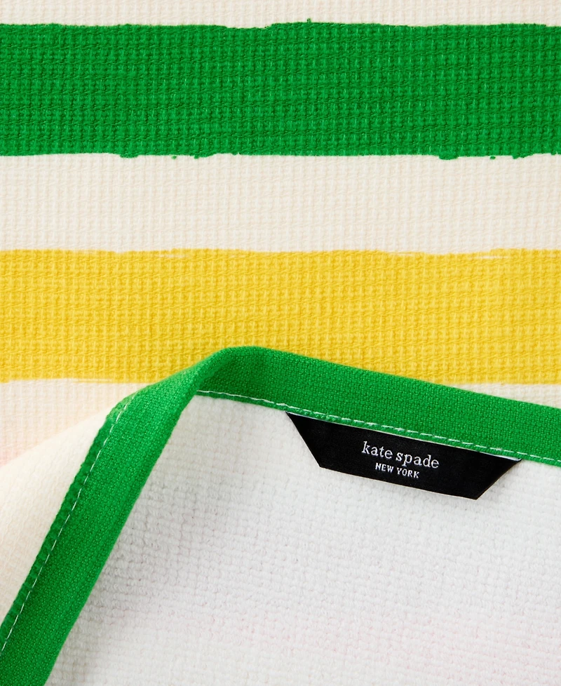 kate spade new york Painterly Bouquet Cotton Kitchen Towel Set, 17" x 28"