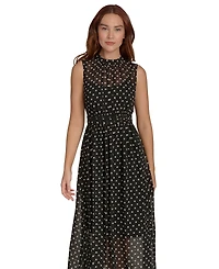Tommy Hilfiger Women's Sleeveless Chiffon Dress