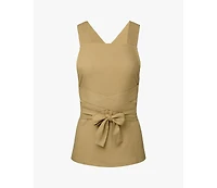 WeWoreWhat Women's Wrap Top