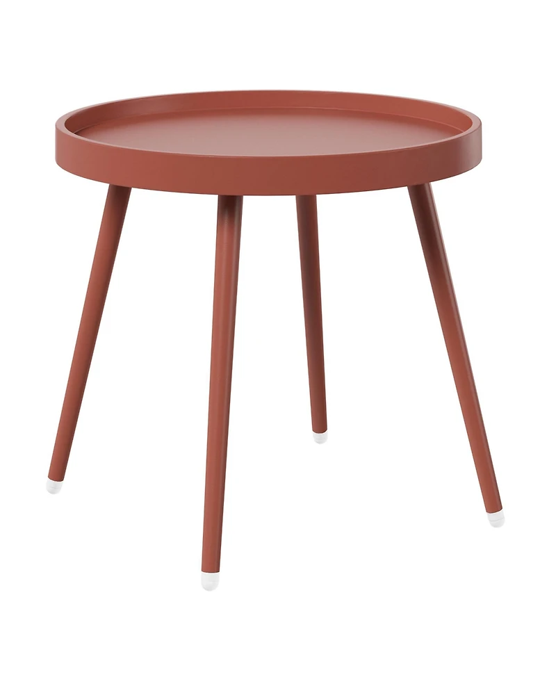 3-Piece Outdoor Patio Bistro Balcony Furniture Set With Stackable Chairs