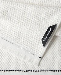 KitchenAid Gourmet Series Gridlines Kitchen Towels Set of 3, 18" x 28"