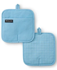 KitchenAid Gourmet Series Gridlines Pot Holder Set, Pack of 2