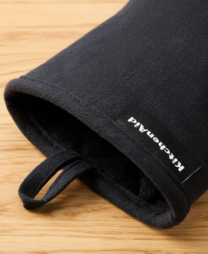 KitchenAid Gourmet Series Gridlines Mini Oven Mitts Set, Pack of 2