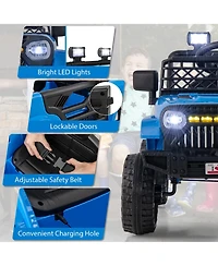 12V Kids Ride on Truck Car with Parental Remote and Music Player