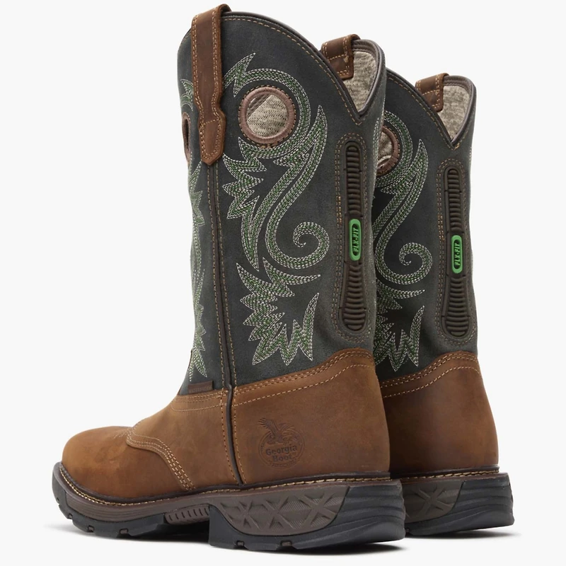 Georgia Boot Men's Carbo-Tec Flx Waterproof Pull-on Work