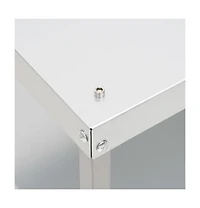 Table for Oven Smoker 15.7"x11"x17.5" Galvanized Steel