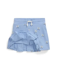 Polo Ralph Lauren Toddler and Little Girls Tennis Print Stretch Mesh Skirt