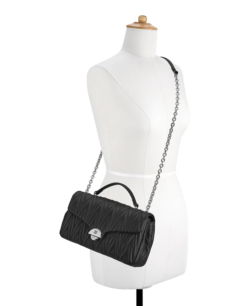 Nine West Jaslee Convertible Chain Flap Crossbody Bag