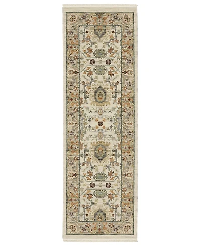 Oriental Weavers Lucca 2063Y 2'x6' Runner Area Rug