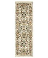 Oriental Weavers Lucca 2063Y 2'x6' Runner Area Rug