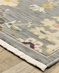 Oriental Weavers Lucca 5507E 2'x6' Runner Area Rug