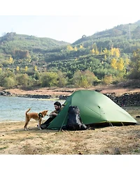Naturehike Cloud Up Free Standing 2 Person Backpacking Tent Ultralight Nylon Double Layer Camping Tents for Two Person