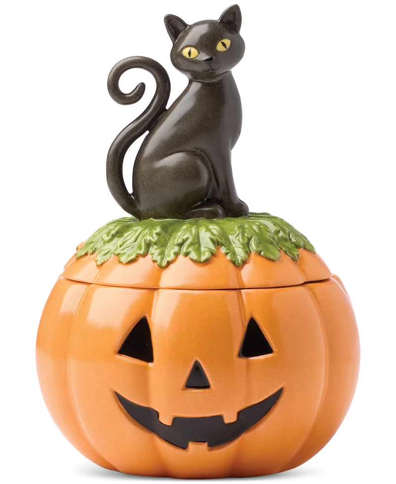 Lenox Haunted Halloween Covered Candy Jar