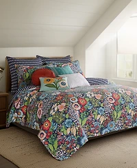 Levtex Night Garden 2-Pc. Sham Set, European