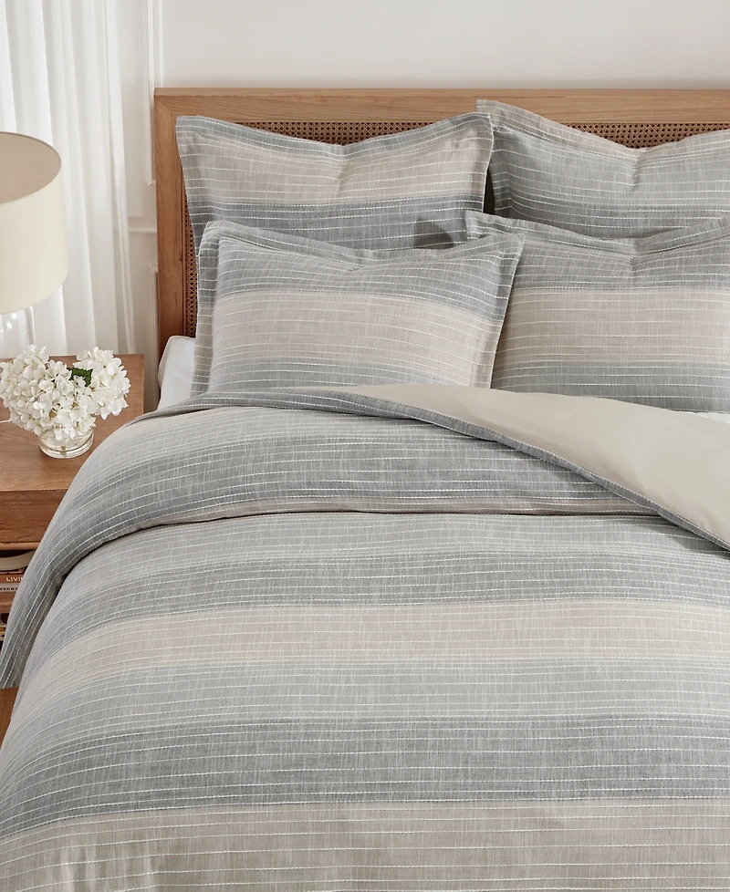 Levtex Sand Stripes Textured 2-Pc. Comforter Set, Twin/Twin Xl