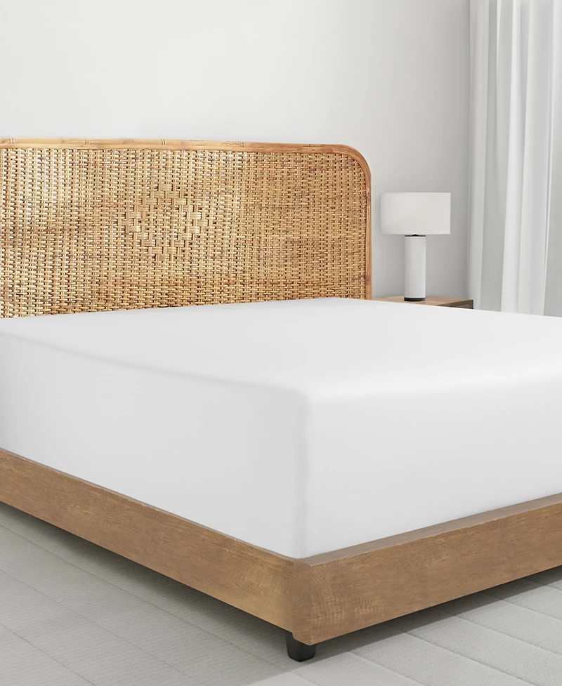 Cool Percale Fitted Sheet Only, 100% Organic Cotton