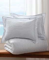 Levtex Tobago Stripe Reversible -Pc. Duvet Cover Set