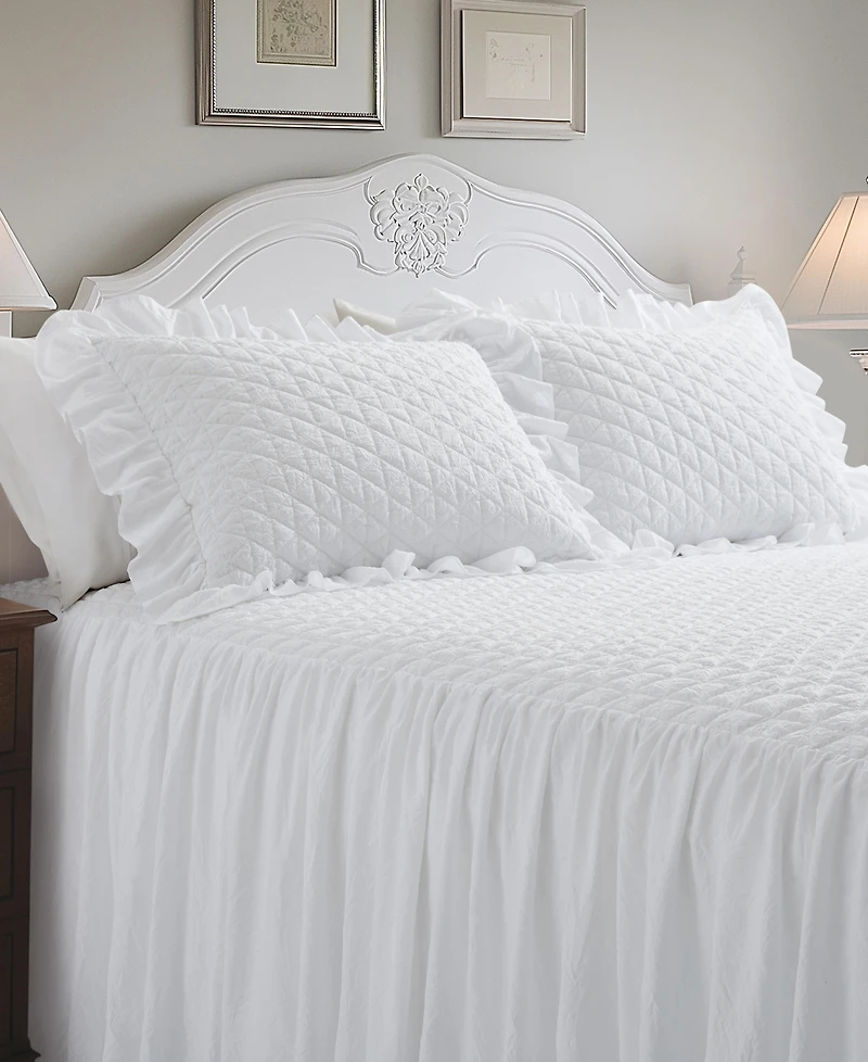 Levtex Rowan Enzyme Washed 3-Pc. Bedspread Set