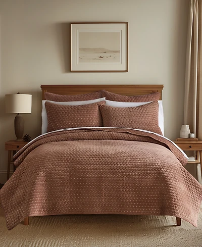 Levtex Velvet Stitch Reversible 2-Pc. Quilt Set, Twin/Twin Xl