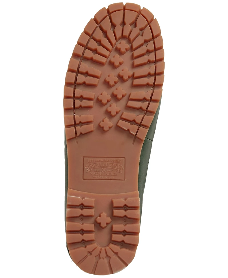 Polo Ralph Lauren Men's Ranger Mid Color-Blocked Suede Boot