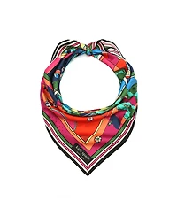 Kate Spade New York Women's Summer Scene Silk Square Scarf