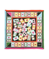 Kate Spade New York Women's Playing Cards Silk Square Scarf