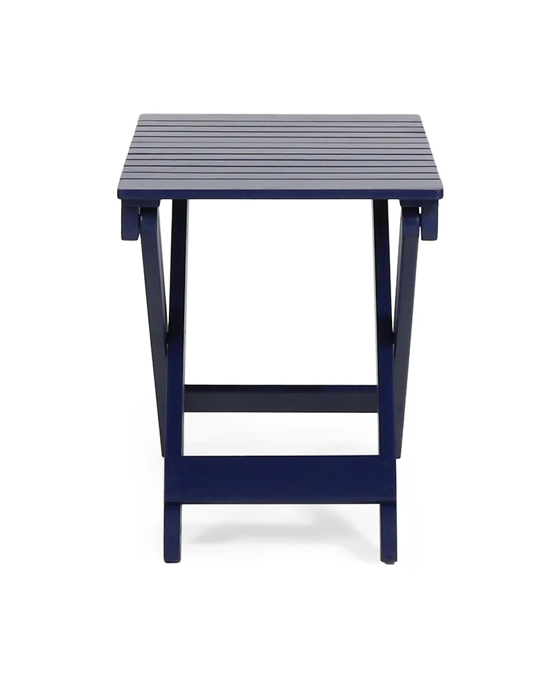 Outdoor Folding Wooden Side Table