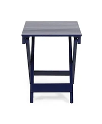 Outdoor Folding Wooden Side Table