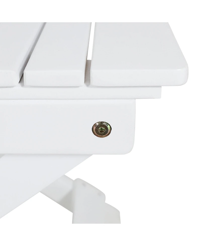 Outdoor Acacia Wood Folding Wooden Side Table