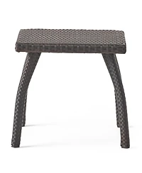 Outdoor Rattan Brown Side Table