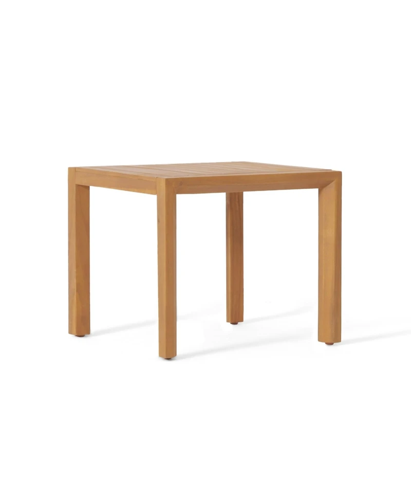 Outdoor Acacia Wood 3 Pc Chat Set