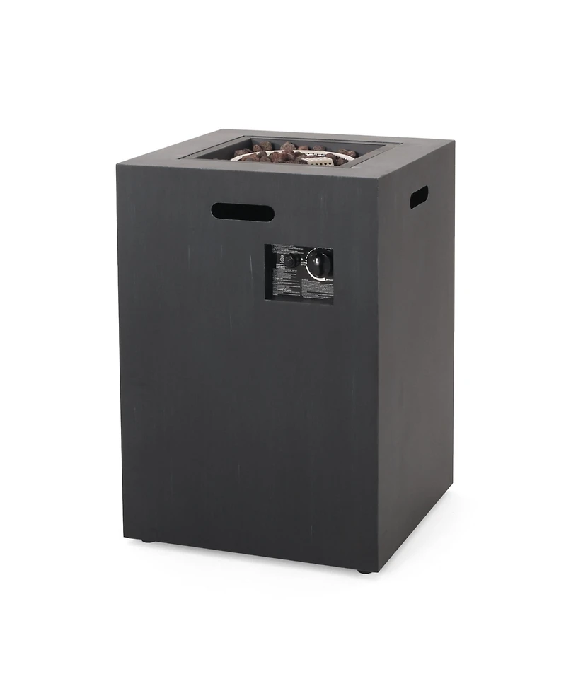 19.5Inch Outdoor 30,000 Btu Propane Fire Pit,Tank Inside,for patio,backyard,or garden