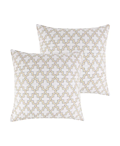Levtex Reverie 2-Pc. Sham Set, European