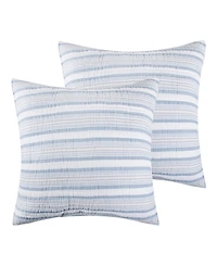 Levtex Coral Landing 2-Pc. Sham Set, European