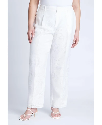 Eloquii Women's Burnout Trouser