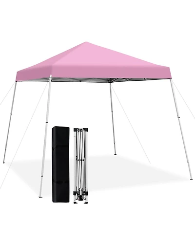 10 x 10 Feet Outdoor Instant Pop-up Canopy with Carrying Bag