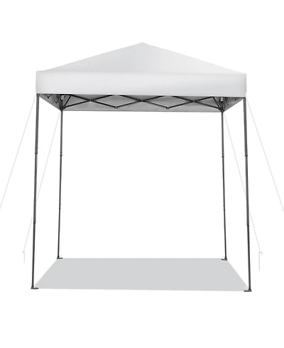 6.6 x 6.6 Feet Outdoor Pop-up Canopy Tent with Upf 50+ Sun Protection