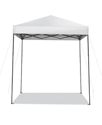 6.6 x 6.6 Feet Outdoor Pop-up Canopy Tent with Upf 50+ Sun Protection