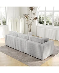 Streamdale 106" Light Gray Modular Sofa - Comfortable, Modern Design