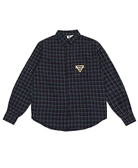 Monster Jam Boys Flannel Matching Family Button Down Dress Shirt