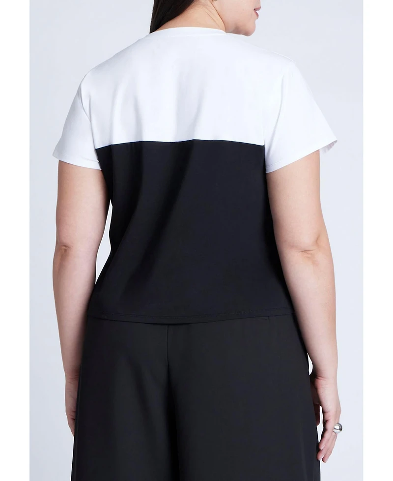 Eloquii Women's Twofer Tee
