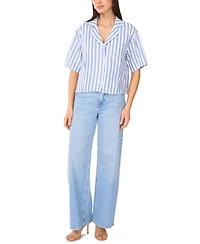 Vince Camuto Women's Cropped Button-Down Shirt