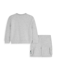 Scotch & Soda Big Boys 2-Piece Crewneck Top and Shorts Set