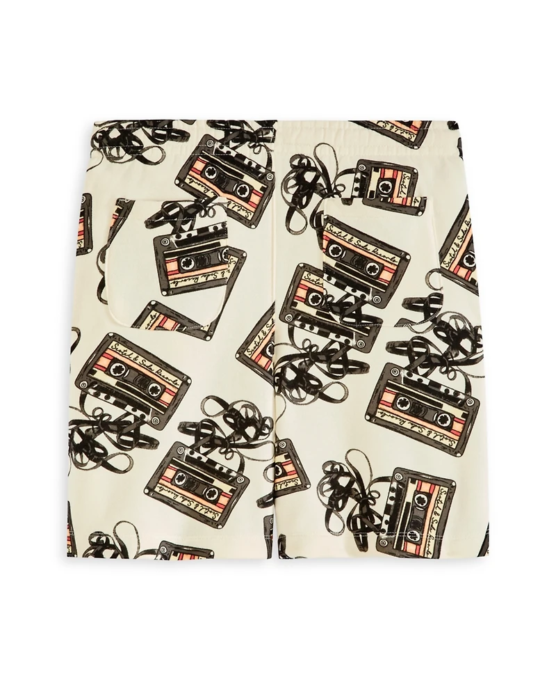 Scotch & Soda Big Boys Printed Fleece Shorts