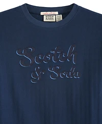 Scotch & Soda Big Boys Embroidered Crewneck Sweatshirt
